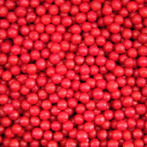 Red Sugar Pearls - Click Image to Close